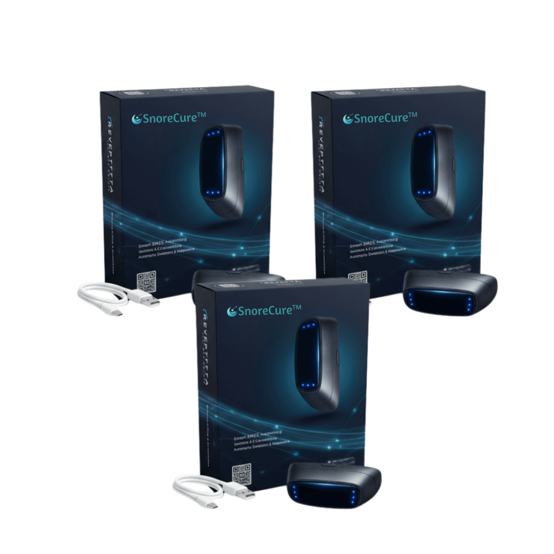 SnoreCure™ Smart EMS Sleep Device