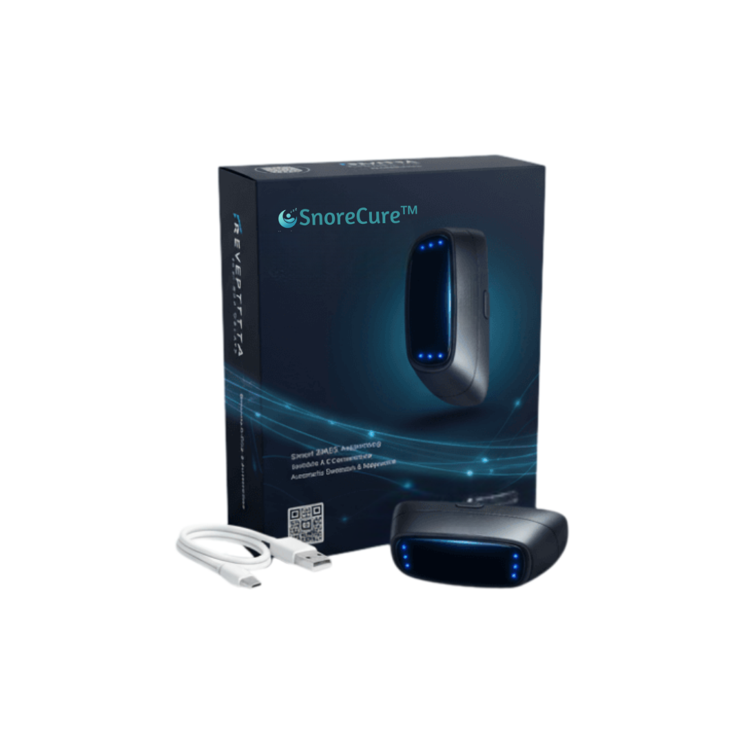 SnoreCure™ Smart EMS Sleep Device